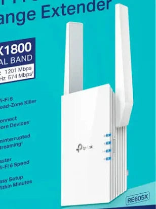 TP-Link WiFi Range Extender RE605X - genuine TP-Link product photo Kenya